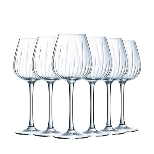 Cristal arques paris swirly - cristal, d'arques