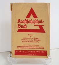 Kraftfahrschul Buch alt