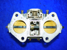 Drosselklappenteil / Gehäuse für Doppelvergaser Weber 40 DCOE 44/45 Alfa Romeo