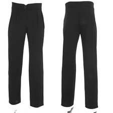 DE Freebily Herren Tanzhose Standard Latein Tanzsaal Tango Modern Tanzkleidung