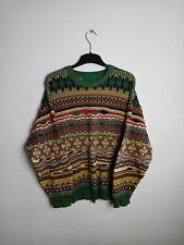 Bogner Vintage Pullover Gr. 48 Bunt 80er 90er Jahre Retro Designer Ähnlich Coogi