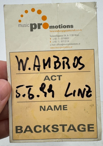 Original wolfgang ambros - original,