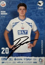 Autogrammkarte Ryan Naderi -