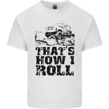 So Rolle Ich 4X4 Off-Road Herren Leichtes Baumwoll-T-Shirt