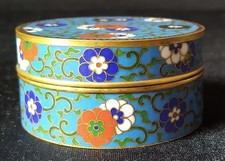 Alte Cloisonné Dose Japan, um