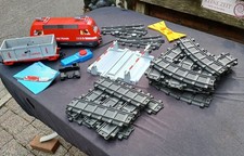 Playmobil 4010 Eisenbahn, Cargo Hänger und Zubehör funktioniert gut