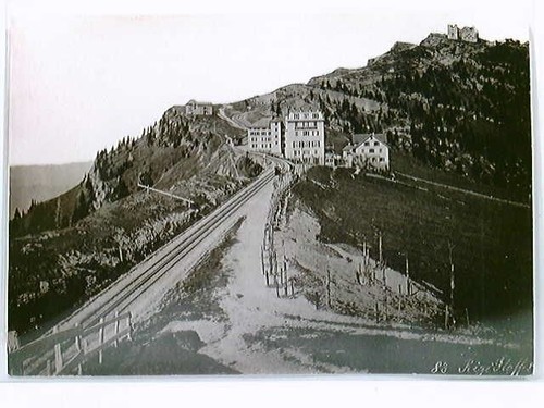 Alte fotografie rigi - rigi, staffel
