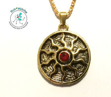 Halskette Sonnenrad Antike Sonne Mythologie Amulett Glücksbringer Geschenkidee