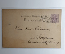 Postkarte 2.6.1875
