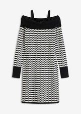 Carmen-Strickkleid Gr 44/46