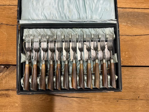 Vintage jagdbesteck gebr - vintage,