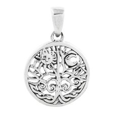 Sonne im Lebensbaum Schmuck