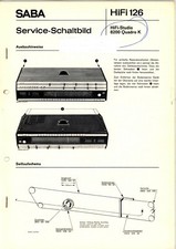 SABA Service-Schaltbild