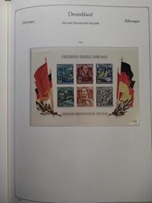 DDR + SBZ 1948 - 1964 */** in KABE  falzlos Vordruckalbum