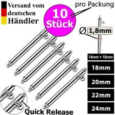 10 x Federstege Edelstahl