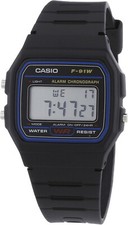 Casio 91w 1yef armbanduhr - f-91w-1yef,