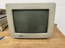 Atari Mega ST 2  , Monitor SM 124 mit Abdeckung,  Oct 1990 , top Zustand