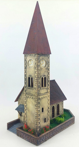 Diorama kirche 87 - kirche, 1:87