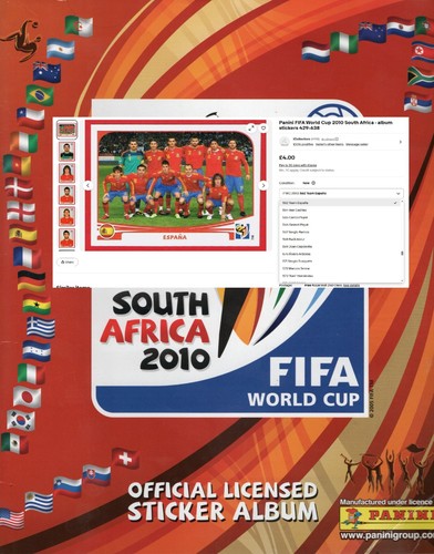 Panini fifa 2010 südafrika - panini,