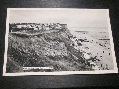 Postkarte cliff and - =, beach