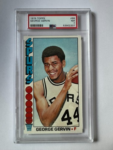 George gervin 1976 topps psa - george,