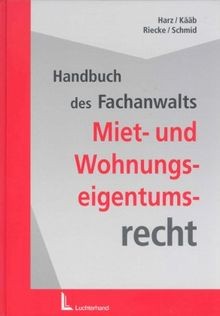 Handbuch des fachanwalts - handbuch,
