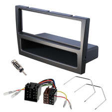 Auto Radio Blende SET ISO Adapter SET für Opel Corsa C Astra G Vectra C Meriva