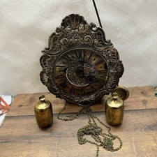 Friesische Stuhluhr, Dutch, 2 Gewichte, Pendel ⛓️
