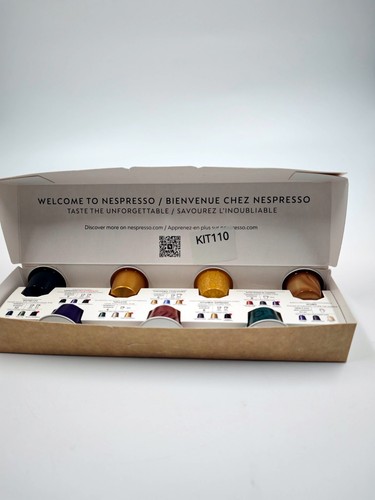 Nespresso welcome tasting box - welcome,