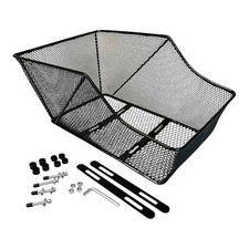 Fahrradkorb Schultaschenkorb Gepäckträgerkorb Drahtkorb  engmaschig Festmontage