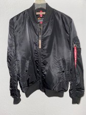 Alpha Industries Bomberjacke Modell MA1 VF59 schwarz  Größe L NEU 