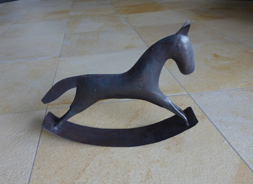 Deko pferd schaukelpferd - deko,