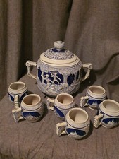 Bowle Service Topf mit Deckel