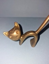 Messing Figur Katze