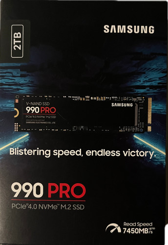 Samsung ssd 990 - pro, m.2