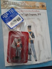 Del Prado Soldaten Napoleonische Kriege Nr. 89 Fußsoldat Leutnant 14. leichte Dr