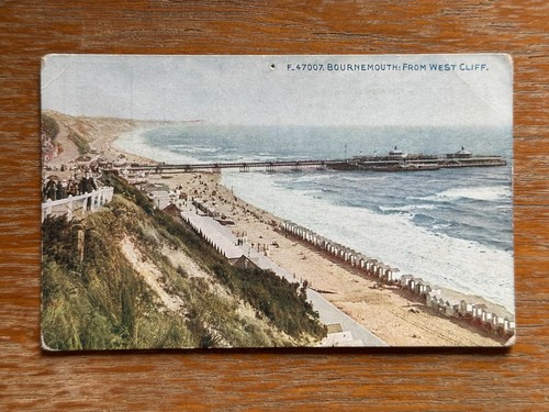 Antike postkarte bournemouth - postkarte,
