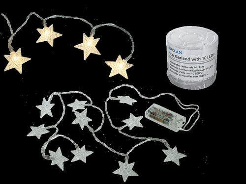 Lichterkette sterne 5 cm - lichterkette,