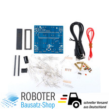 Bausatz 4x4x4 LED Würfel Rot/Blau Löten DIY-Elektronik Kit Programmierbar Cube