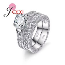 2 teiliges 925 Sterling Silber