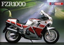 Prospekt Datenblatt Yamaha Motorrad FZR 1000