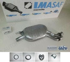 IMASAF Auspuff Mitteltopf für