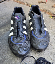 Adidas Fussballschuhe Vintage Retro Leder UK 10 1/2  Pro 711  Art. No.011370