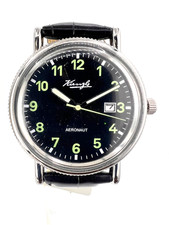 Vintage Kienzle AERONAUT, Armbanduhr, Quarz, Pilotenuhr, Militäruhr