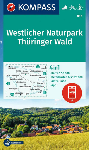 Kompass wanderkarte 812 - kompass,