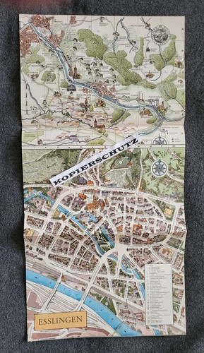 Nostalgie faltkarte esslingen - nostalgie,