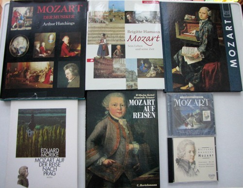Mozart bildbände bücher buch - mozart,
