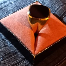 Siegelring Gold mit Onyx