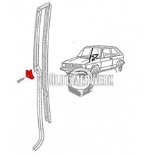 Blende für B-Säulen