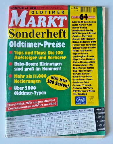 Oldtimer markt sonderheft - oldtimer,